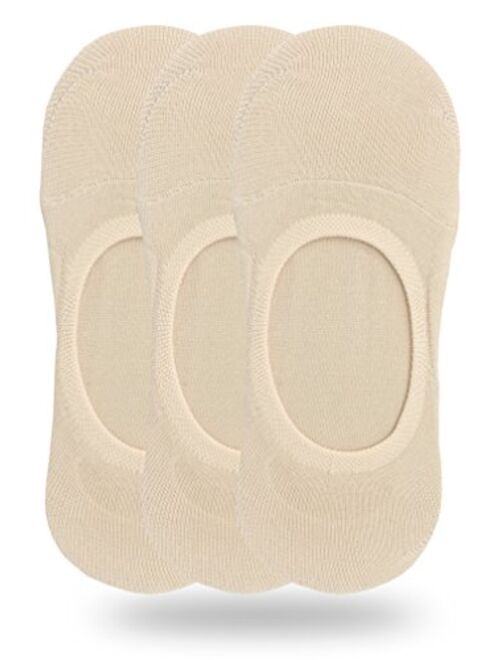 Eedor Women's 3 to 8 Pack No Show Low Cut Socks Thin Invisible Cotton Casual Non Slip Socks Hidden Flat Boat Liner S17
