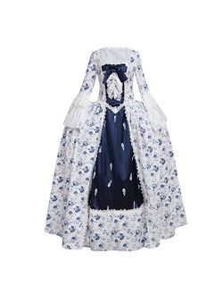 CosplayDiy Women's Rococo Ball Gown Gothic Victorian Dress Costume