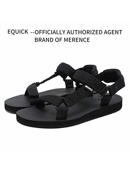 EQUICK Womens Arch Support Athletic Sandal Yoga Mat Insole Beach Shoes Outdoor Sports and Indoor