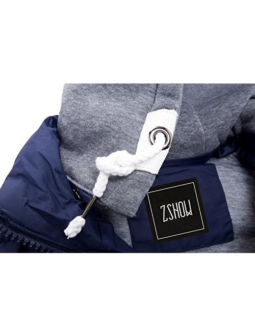 ZSHOW Women's Winter Padded Vest Removable Hooded Outwear Jacket