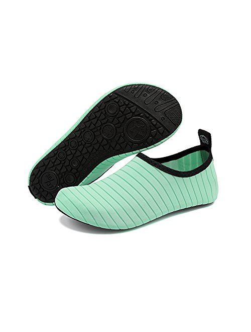 Coolloog Women Men Water Shoes Barefoot Quick-Dry Aqua Yoga Socks Beach Exercise Shoes for Kids Home Shoes