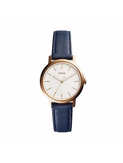 Women Neely Stainless Steel and Leather Casual Quartz Watch