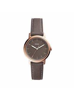 Women Neely Stainless Steel and Leather Casual Quartz Watch