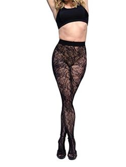 Curvation Women's Plus Size Figure Enhancing Blossom Tights