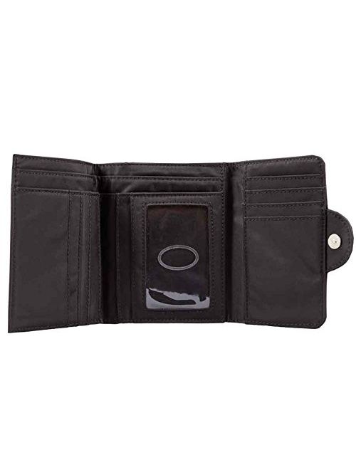 Big Skinny Women's Trixie Tri-Fold Slim Wallet, Holds Up to 30 Cards