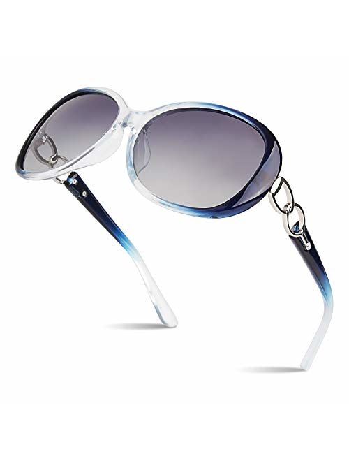 Polarized Sunglasses for Women Oversized Sun Glasses Fashion Shades SUNIER S85