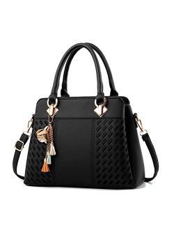 BW Womens Purses and Handbags Ladies Designer Satchel Tote Bag Shoulder Bags