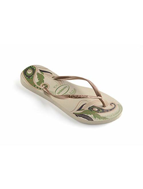Havaianas Women's Slim Crystal Glamour SW Sandal Flip Flop