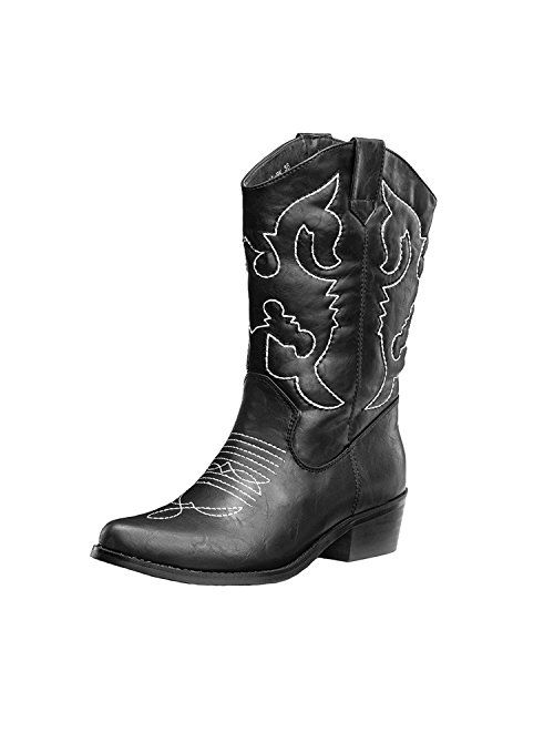 Buy SheSole Women's Winter Western Cowgirl Cowboy Boots online | Topofstyle