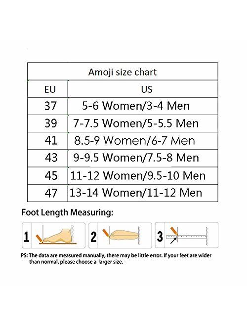 Amoji Slippers House Home Clogs Shoes