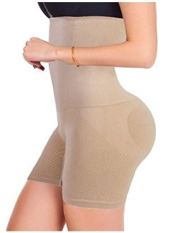 Tummy Control Body Shaper Seamless Thigh Slimming Boyshort Breathable Slip Shapewear for Women