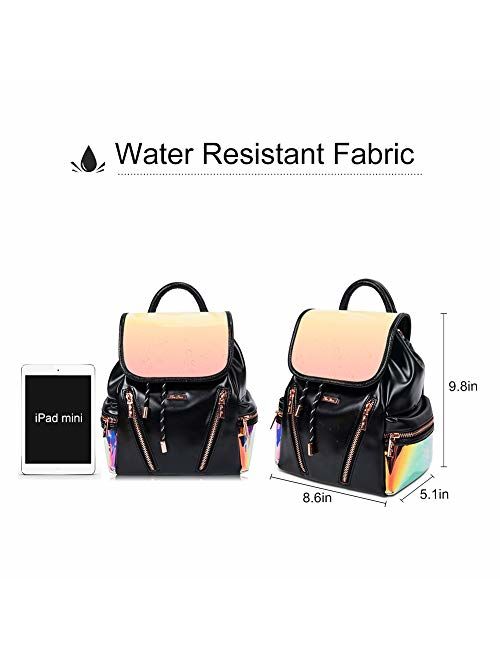 RenDian Women's Mini Fashion Backpack Purse Small Backpack Purse for Women Anti Theft Leather Shoulder Bags