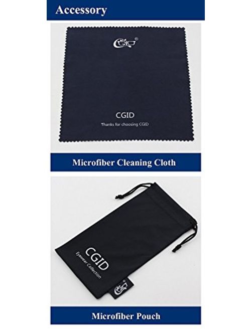 Happy Store CN79 High Fashion Metal Temple Horn Rimmed Clear Lens Eye Glasses