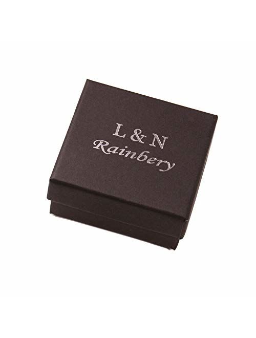 L&N Rainbery Bohemian Handmade Drop Earrings Fashion Beaded Raffia Palm Earrings for Women Tiered Dangle Statement Earrings