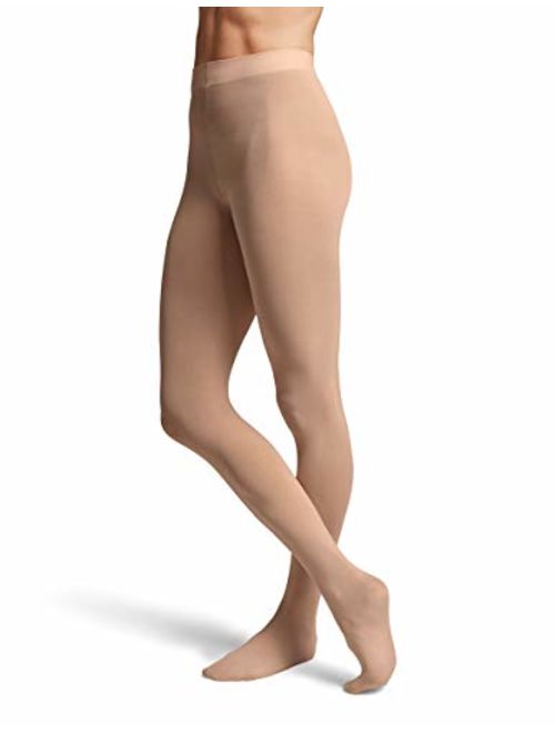 BLOCH Women's Ladies contoursoft Footed Dance Tights