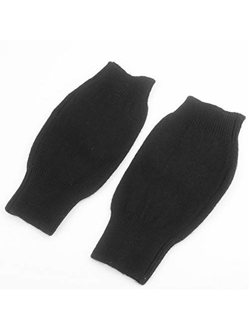Flammi Women's Knit Fingerless Gloves Cashmere Mittens Warm Thumb Hole Gloves