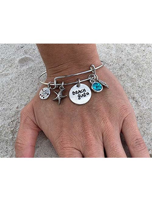 Infinity Collection Life is Better at The Beach Bracelet, Beach Jewelry, Gift for Beach Girls