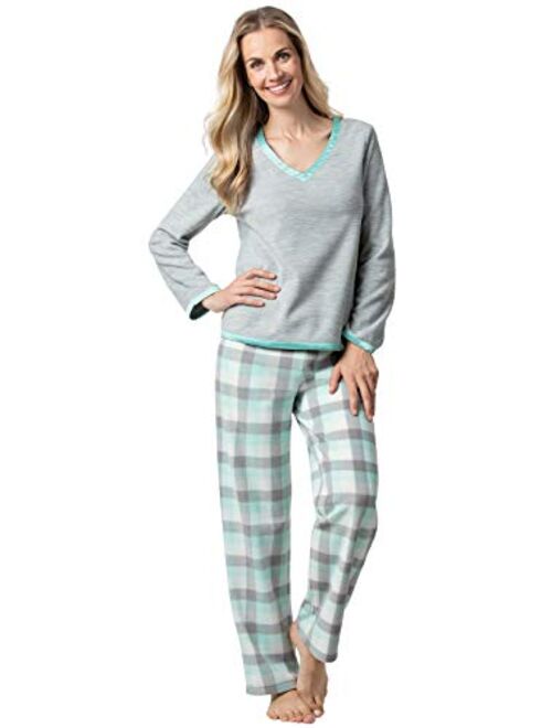 PajamaGram Fleece Pajamas Women Soft - Winter Pajamas for Women
