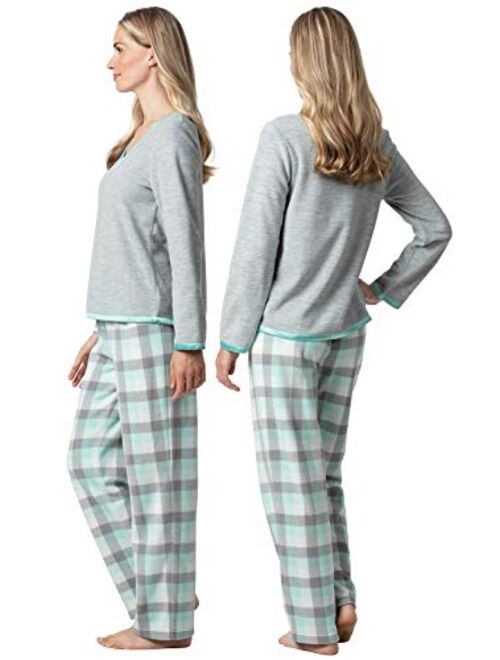 PajamaGram Fleece Pajamas Women Soft - Winter Pajamas for Women