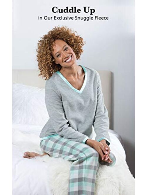 PajamaGram Fleece Pajamas Women Soft - Winter Pajamas for Women