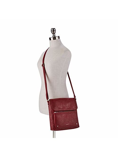 Relic by Fossil Women's Evie Flap Crossbody Handbag Purse