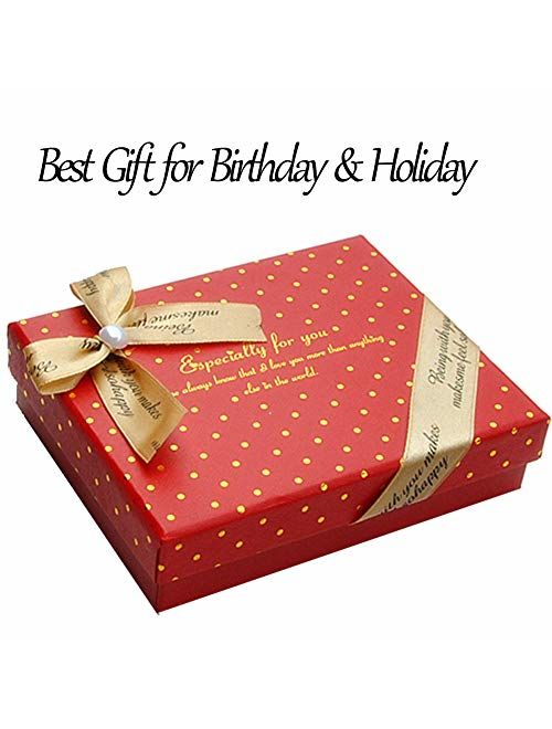 JOYJULY Starry Sky Galaxy Star Space Printing Chiffon Long Wrap Scarves with Gift Box