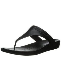 Women's Banda Micro Crystal Toe Post Flip Flop