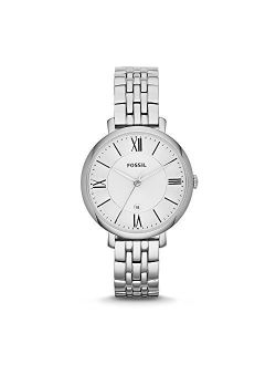 Women's ES3433 Jacqueline Three-Hand Stainless Steel Watch