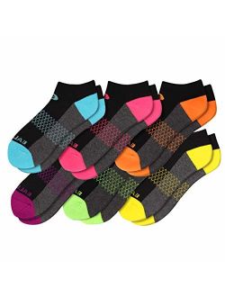 Eallco Womens Ankle Socks 6 Pairs Running Athletic Cushioned Socks