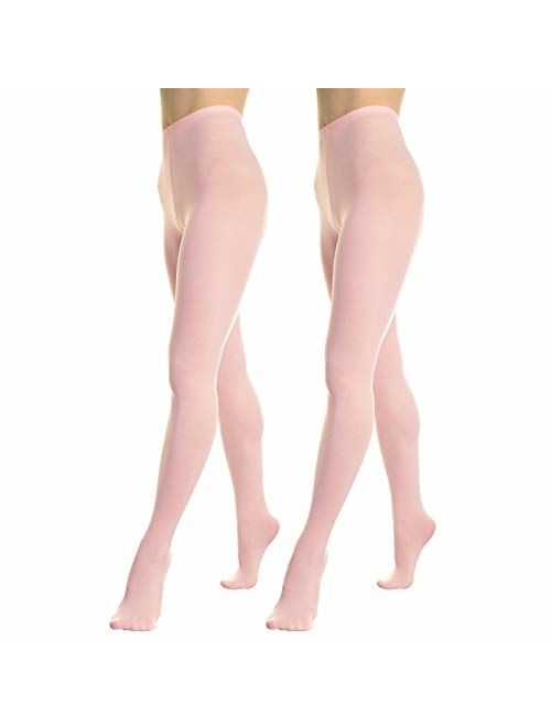 Angelina Professional-Grade Footed and Footless Ballet Tights