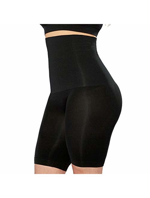 EMPETUA Shapermint High Waisted Body Shaper Shorts - Shapewear for Women Small to Plus-Size