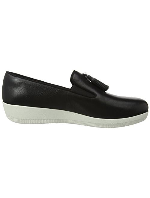 FitFlop Women's Tassel Superskate Leather Loafer