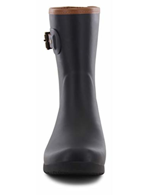 Chooka Women's Mid-Height Memory Foam Rain Boot