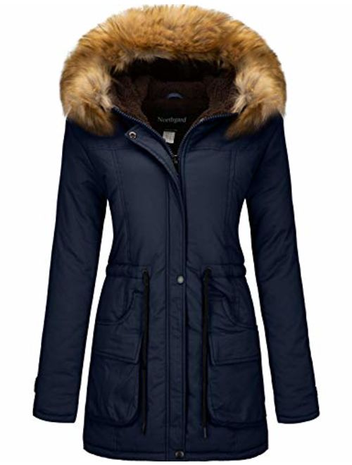 quality merchandise YXP Women's Winter Thicken Military Parka Jacket ...