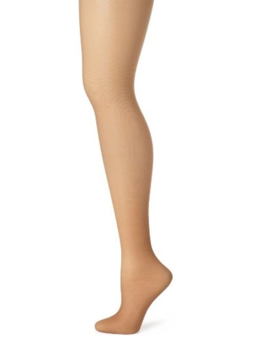 Hanes Women's Control Top Sheer Toe Silk Reflections Panty Hose