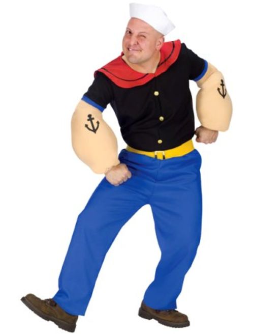 Fun World Costumes Men's Mens Popeye Costume