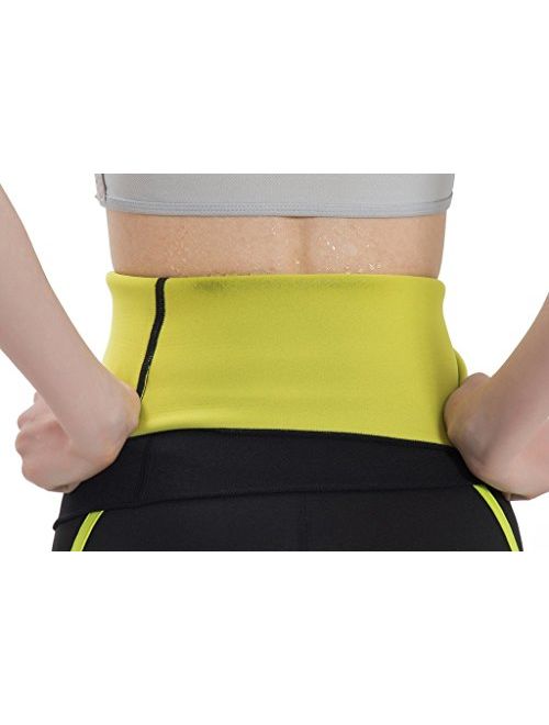 MIRANCO Women's Hot Sweat Slimming Neoprene Shirt Waist Trainer Corset Vest Tummy Control Body Shaper for Weight Loss