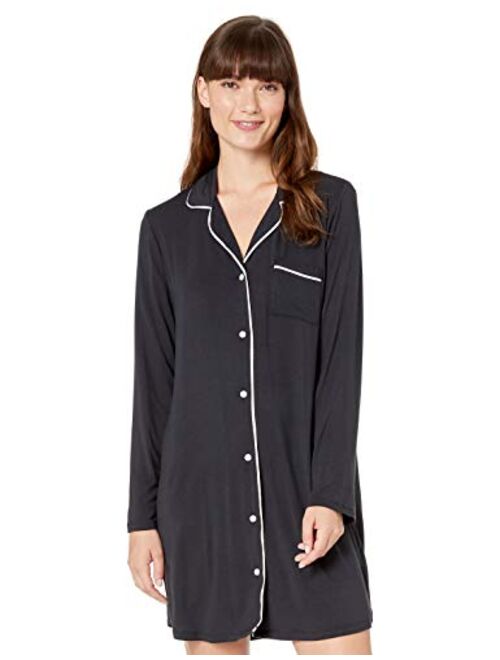 Amazon Essentials Women's Piped Nightshirt