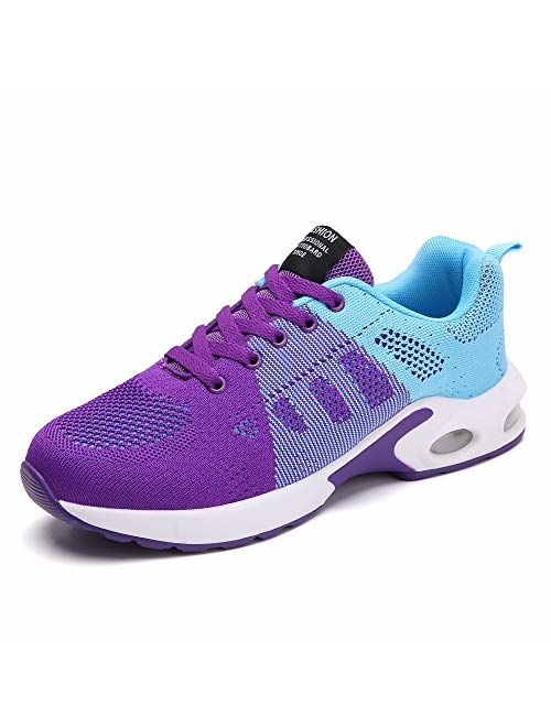 TSIODFO Women Sport Running Shoes Gym Jogging Athletic Sneakers