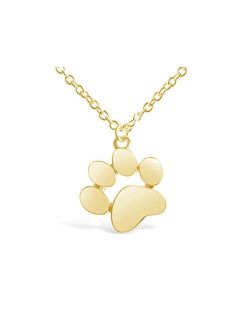 Rosa Vila Paw Print Necklace, Paw Necklace, Dog Necklace, Dog Jewelry for Women, Dog Paw Necklace, Dog Pendant, Dog Necklaces for Women
