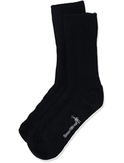 Smartwool Womens Cable II Socks - Ultra Light Cushioned Merino Wool Performance Socks