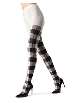 Glasgow Plaid Sweater Tights | Women's Hosiery - Pantyhose