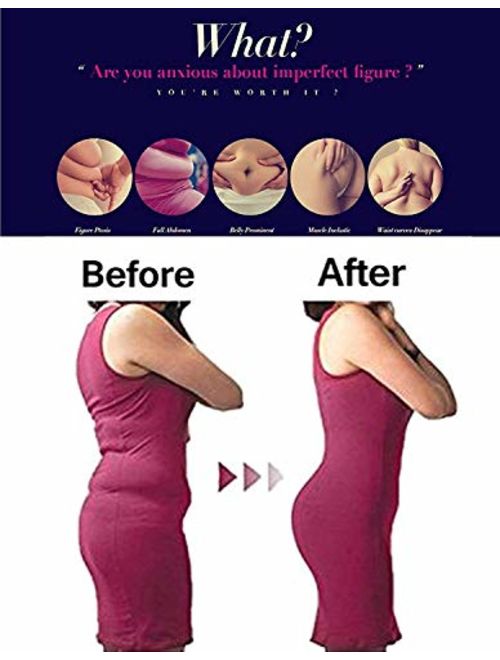 SHAPERX Women Shapewear Tummy Control Fajas Colombianas Open Bust Bodysuit Slimmer Body Shaper