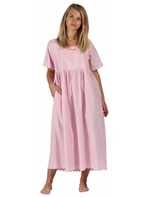 The 1 for U Nightgown 100% Cotton + Pockets XS-3XL Helena