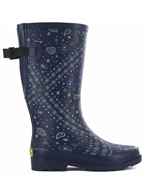 Western Chief Women's Wide Calf Waterproof Rain Boot