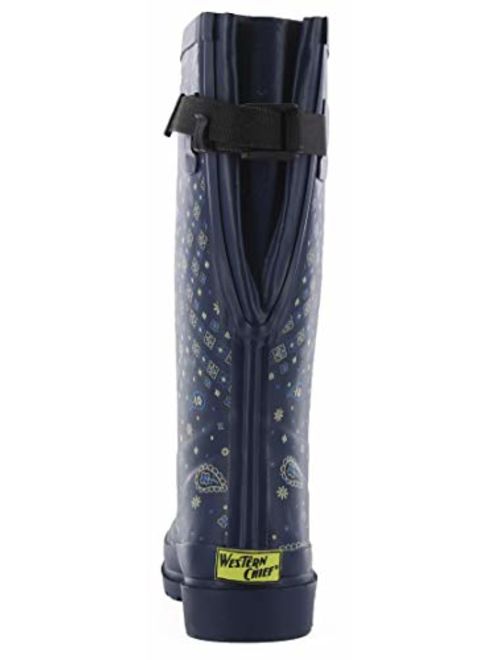 Western Chief Women's Wide Calf Waterproof Rain Boot