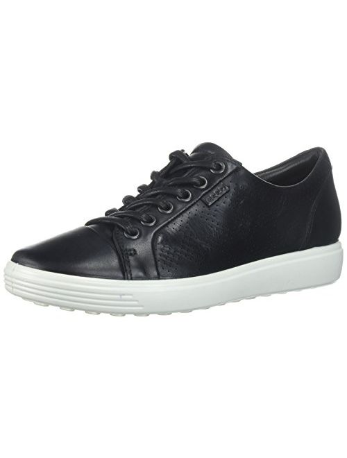 ECCO Women's Soft 7 Perforated Tie Sneaker