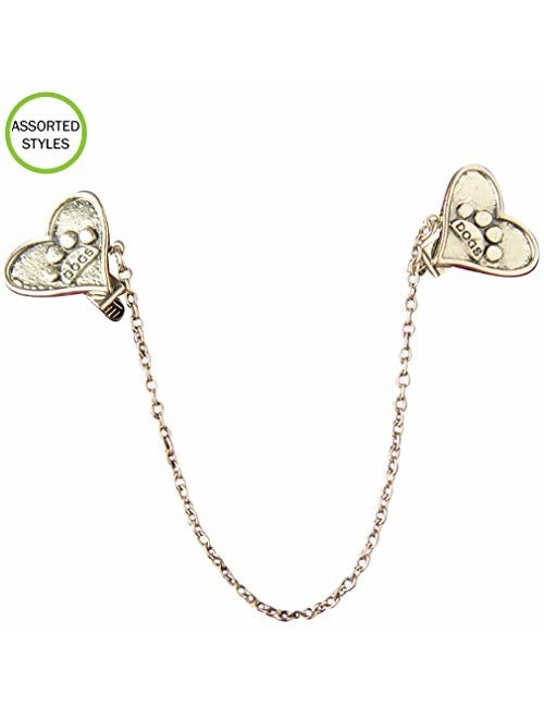 Evelots $9 Sweater Collar Clips-Shawl/Vest/Blouse/Cardigan-Assorted Styles/Color