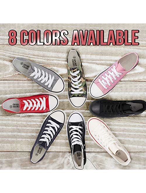 KE DI Leather USA Womens All Star Style S-3 Canvas Shoes for Women, Low Top Casual Lace up Fashion Running Walking Yoga Sneaker
