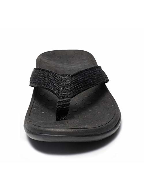 SOARFREE Plantar Fasciitis Feet Sandal with Arch Support - Best Orthotic flip.
